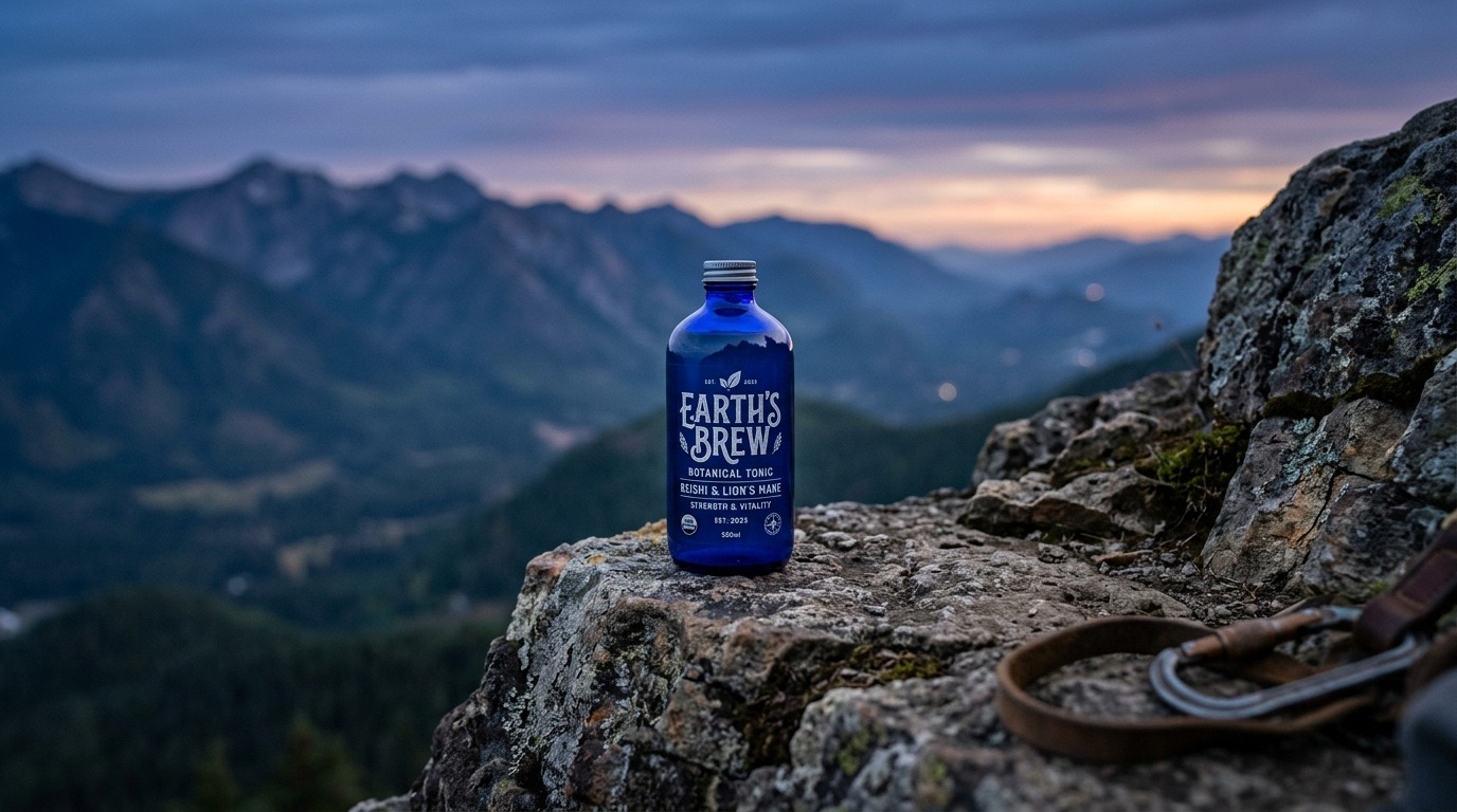 The Vessel on a mountain ledge at sunset